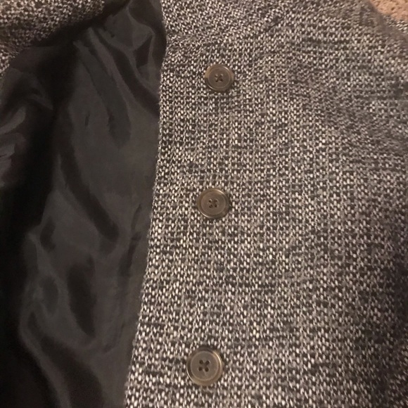 Jcrew dark grey/blue coat - Picture 4 of 10